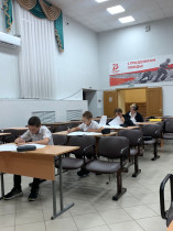 Сегодня в нашей гимназии проводится всероссийская  олимпиада по Праву..